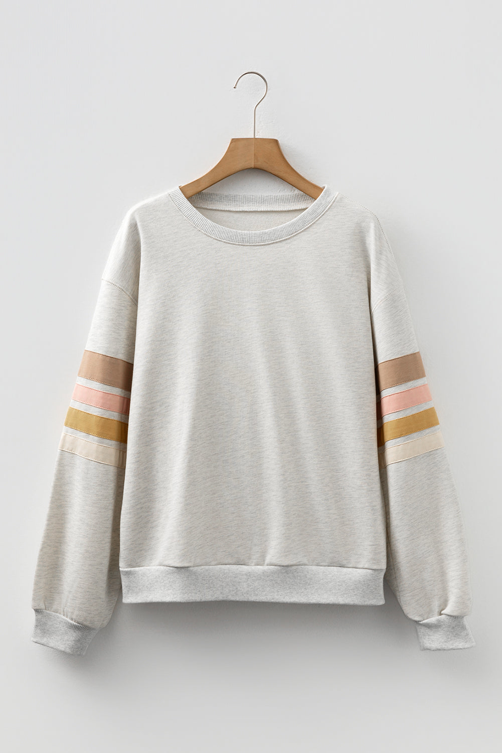 Maci Patchwork Drop Shoulder Sweatshirt