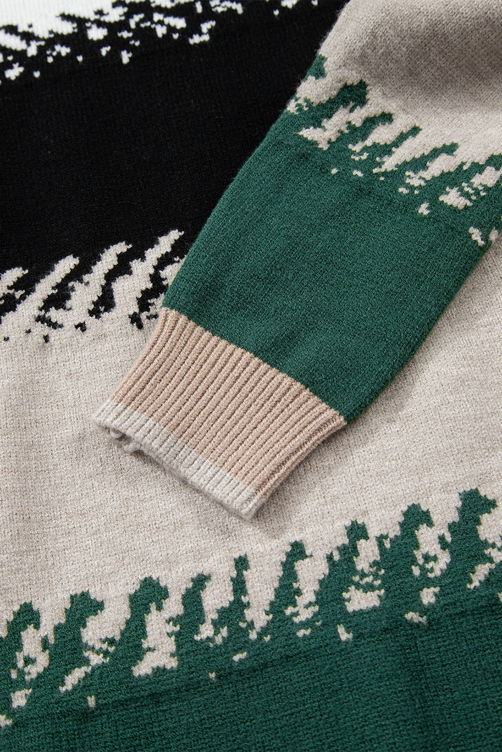 Sophia Pattern Drop Shoulder Sweater