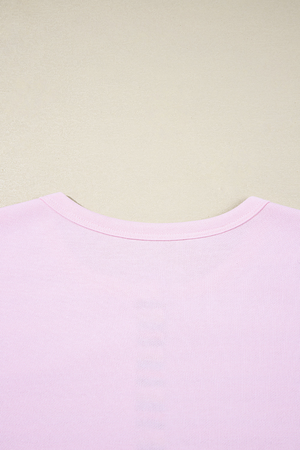 Khloe Patchwork Loose Henley Sweatshirt