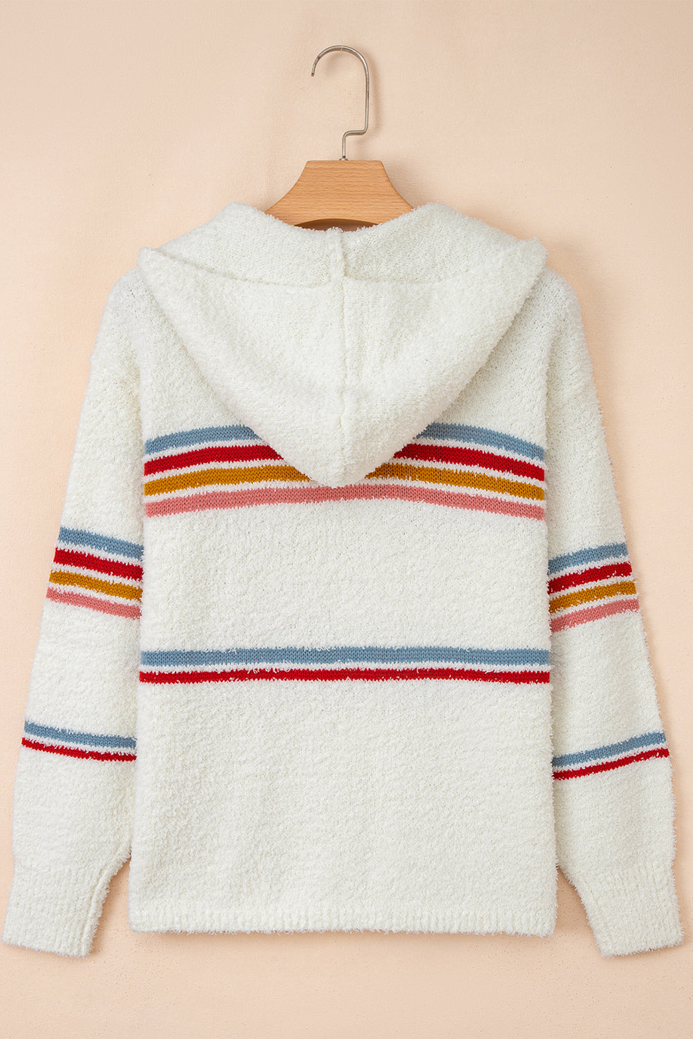 Lumikara accent Hooded Popcorn Sweater