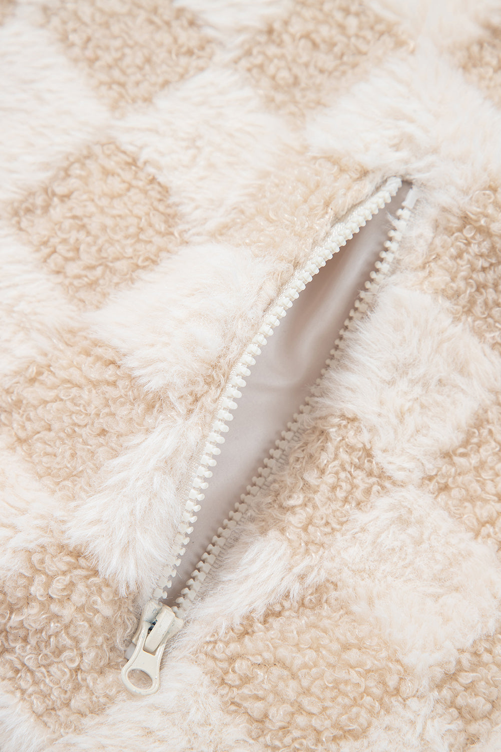 Emily Zip Up Collared Jacket - Threaded Pear