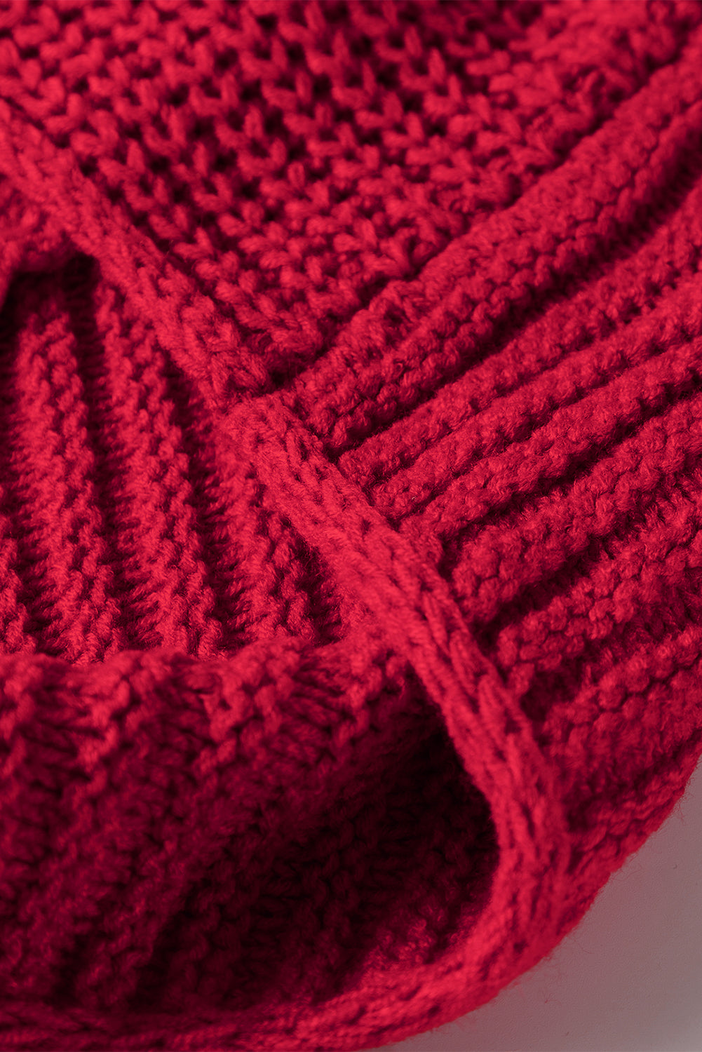 Olivia Knit Drawstring Hooded Sweater - Threaded Pear