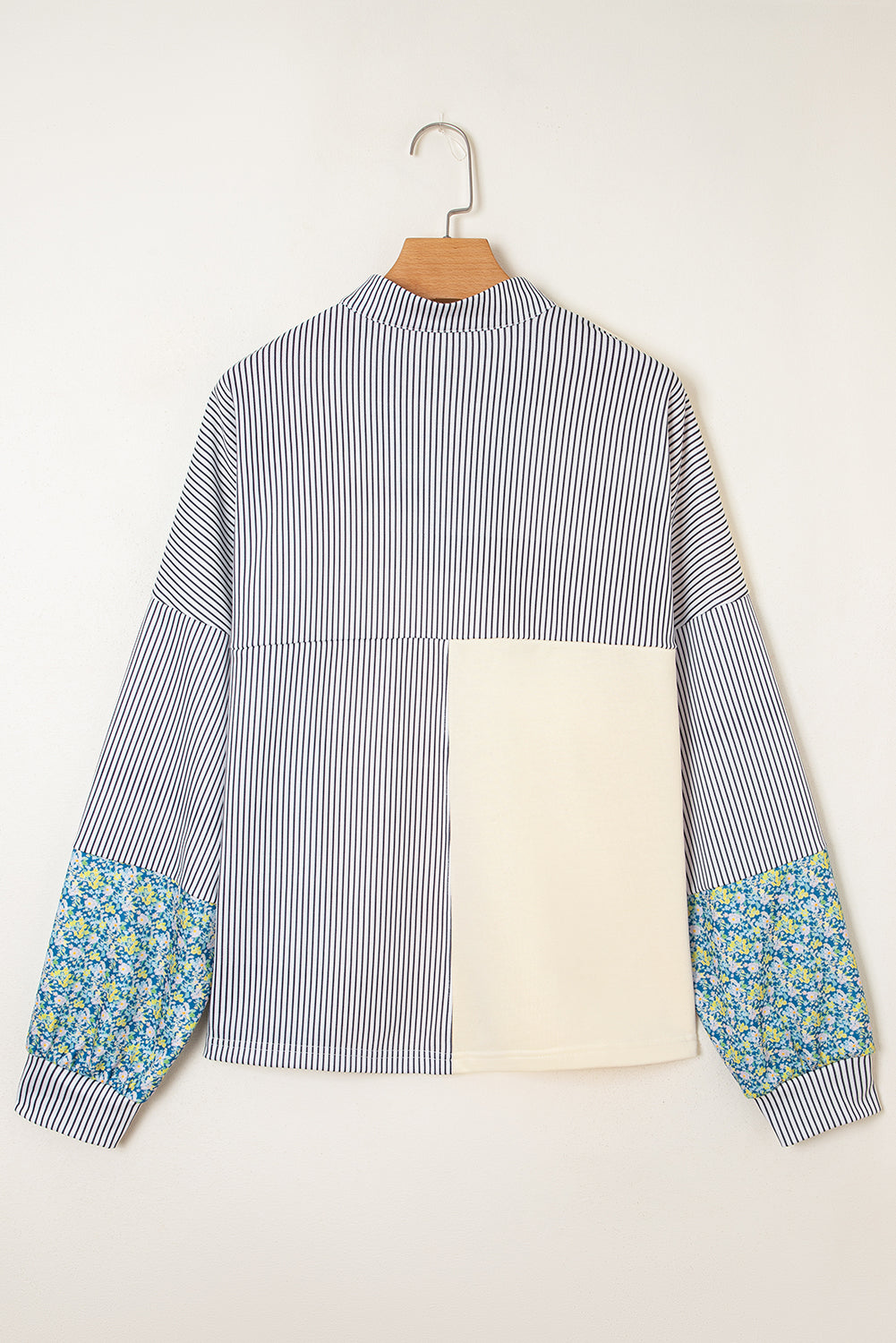 Syllena Collared Boxy Fit Sweatshirt