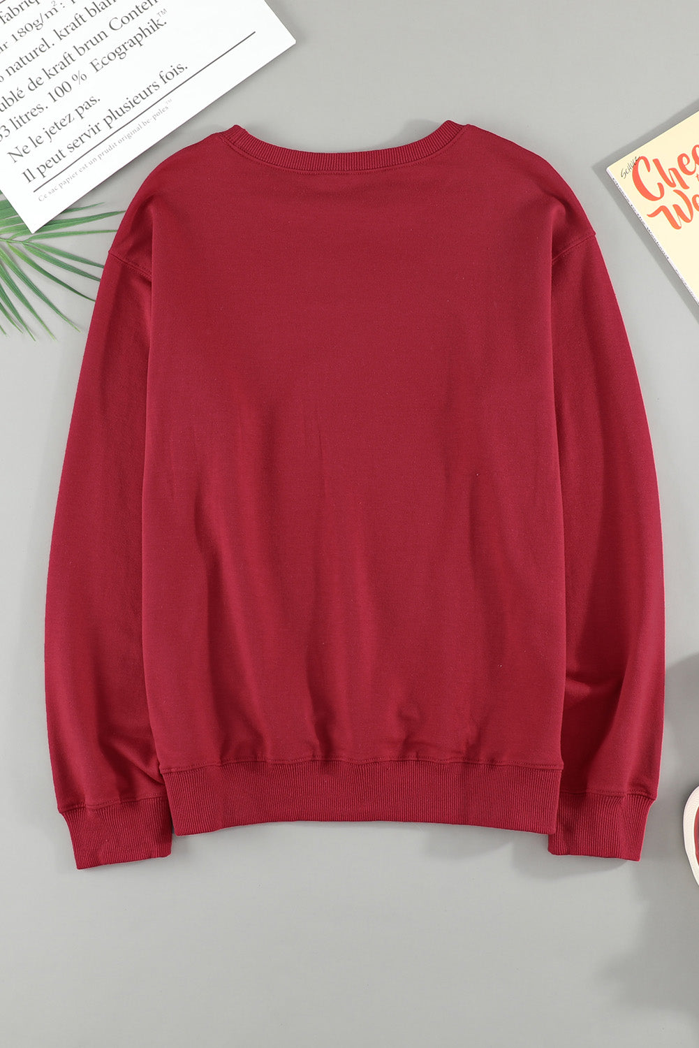 Isabella Santa Baby Print Pullover - Threaded Pear