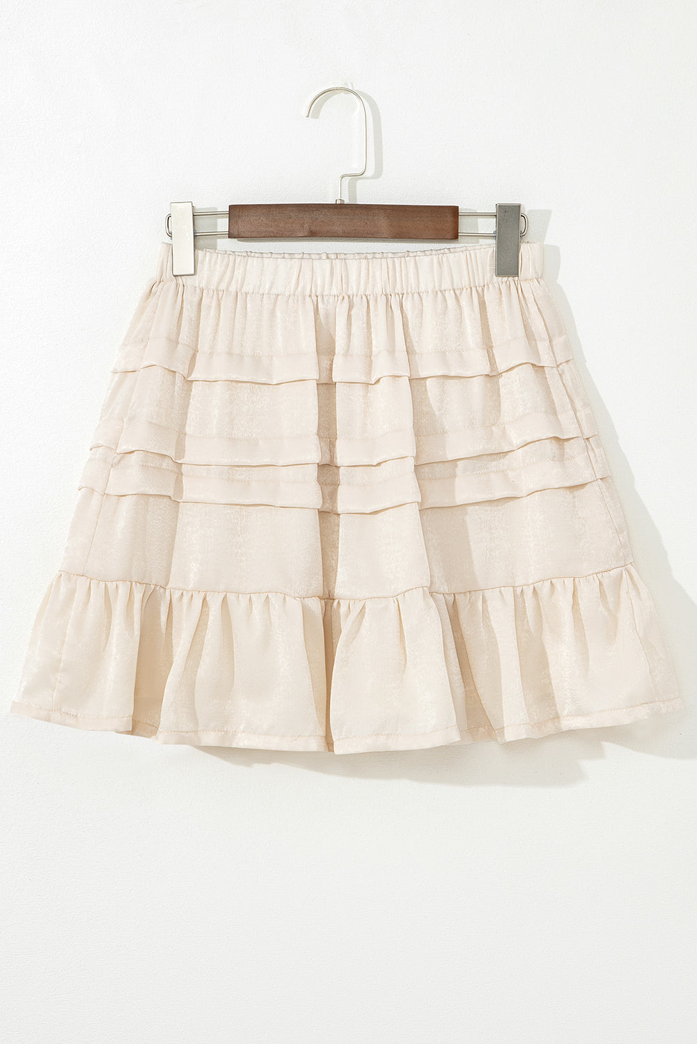 Chana Elastic Waist Mini Skirt