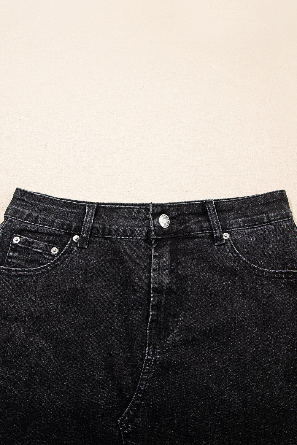 Emilia Raw Hem Mini Skirt