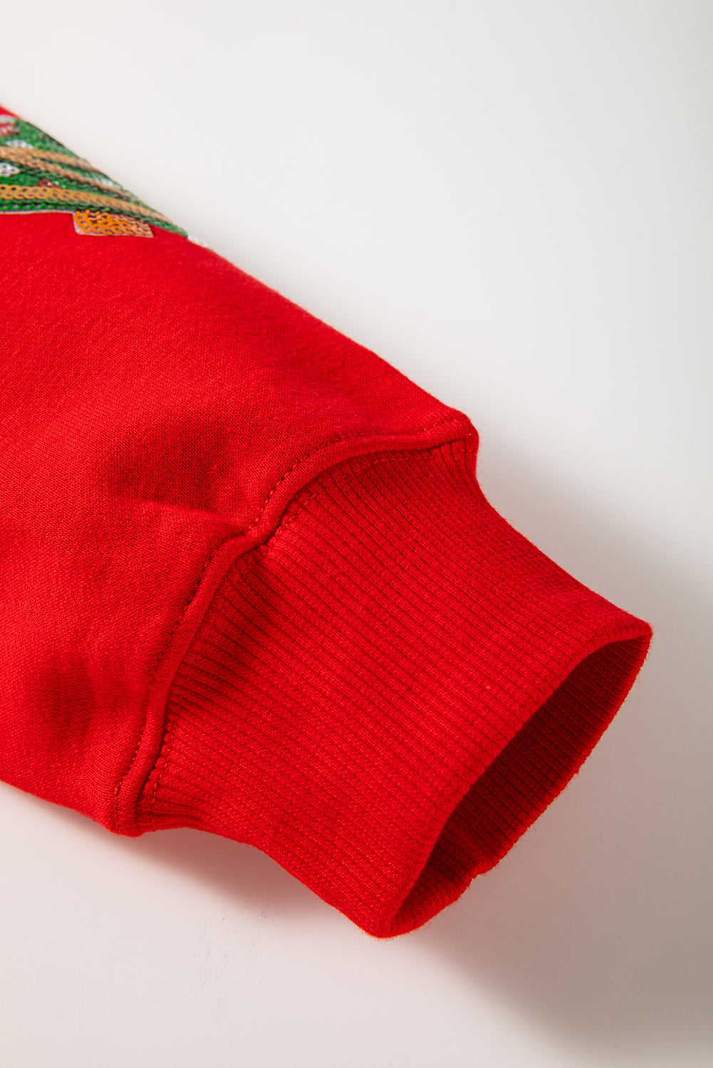 Evelyn Graphic Drop Shoulder Sweatshirt - Threaded Pear