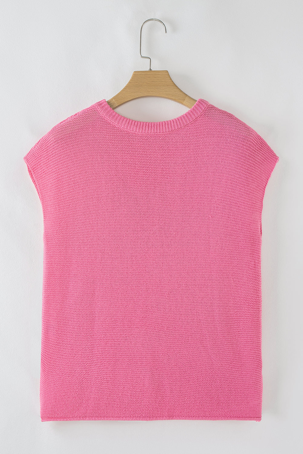 Jemma Sweater Tee with Side Slits - Threaded Pear