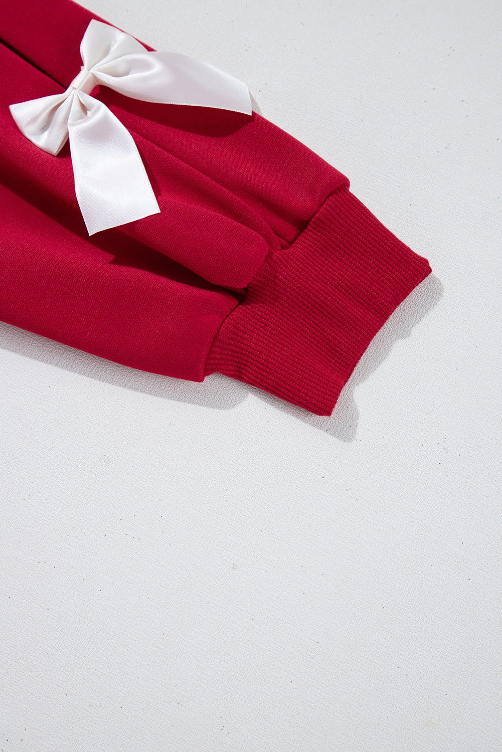 Sofia Dropped Sleeve Crewneck Sweatshirt - Threaded Pear