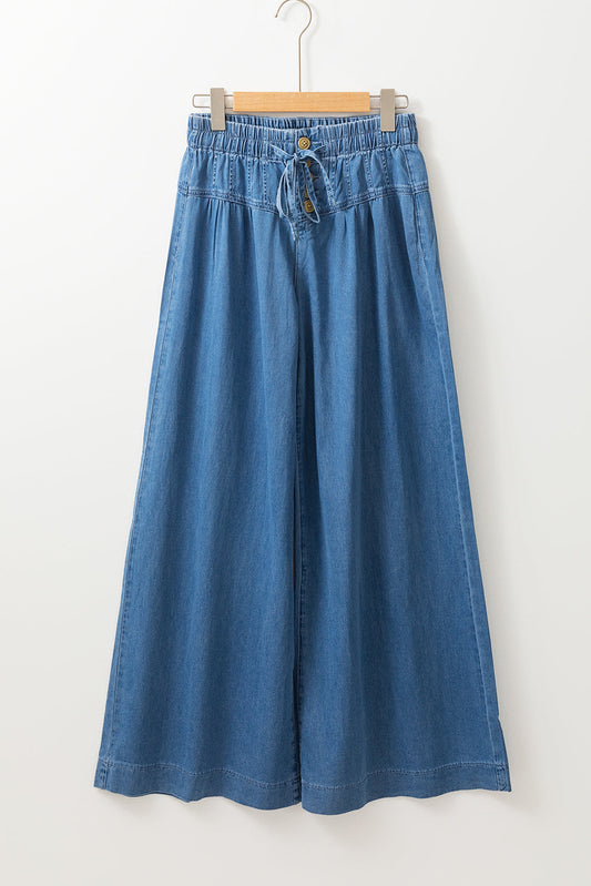 Lily Waist Wide Leg Jeans