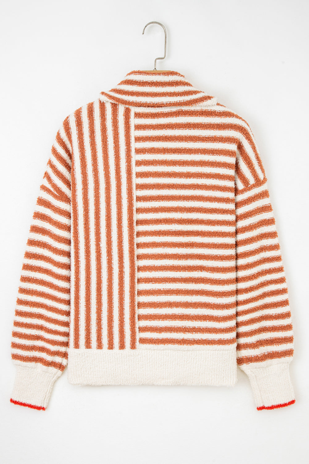 Emily Cowl Drop Shoulder Sweater - Threaded Pear