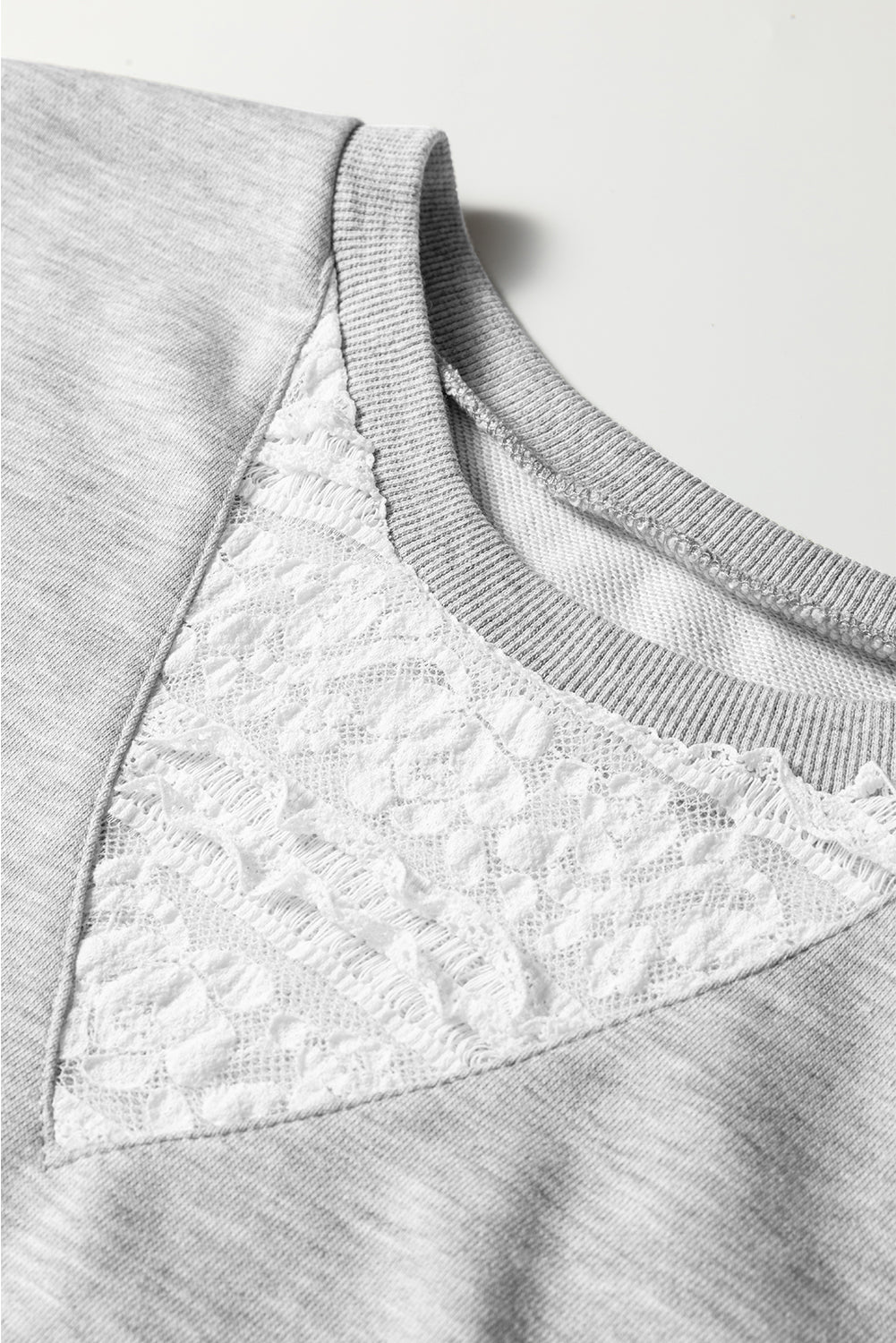 Amelia Patchwork Drop Shoulder Pullover