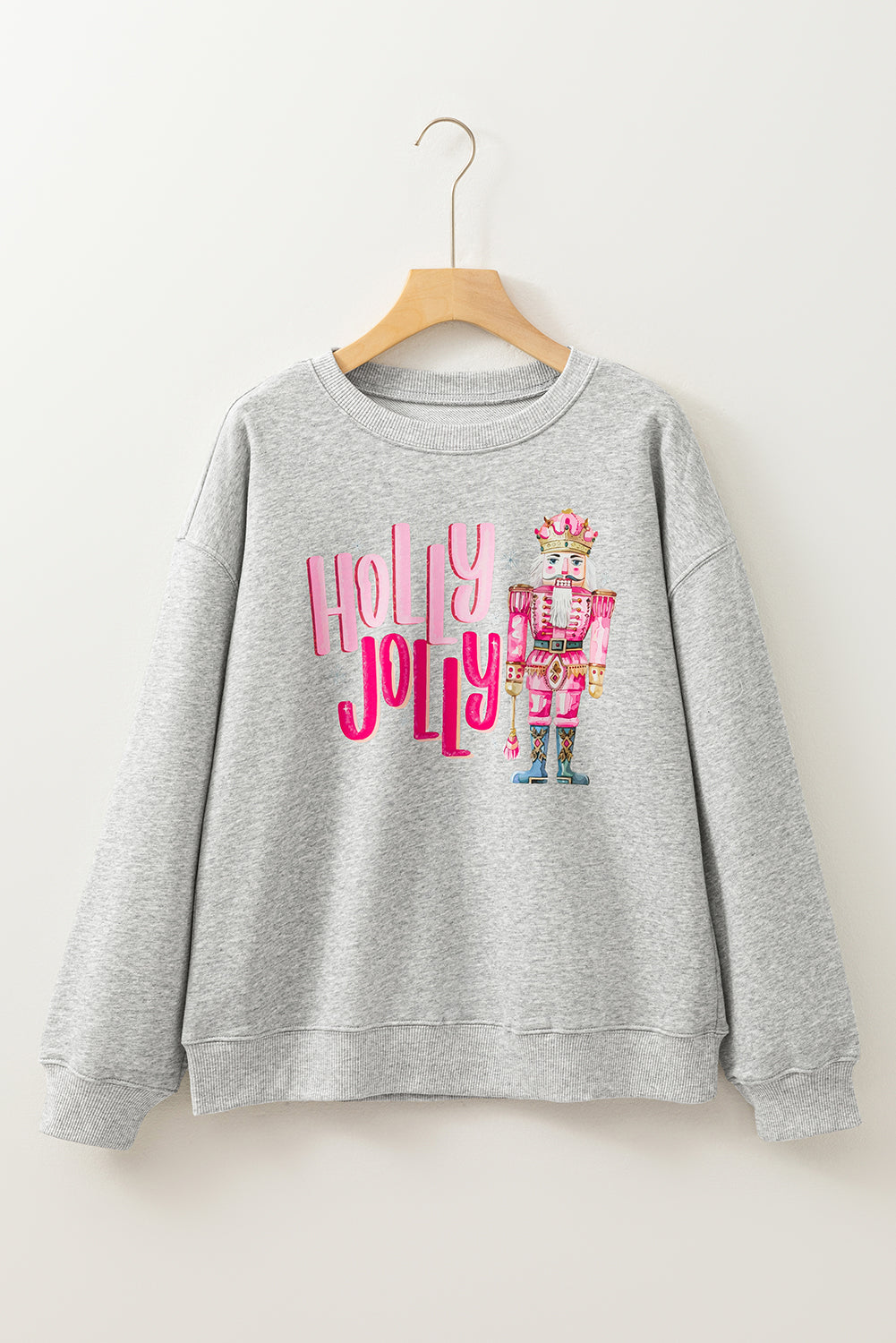 Emma Nutcracker Print Christmas Sweatshirt - Threaded Pear
