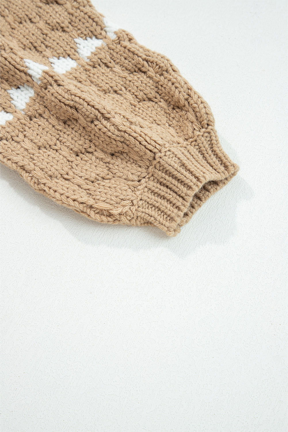 Avery Puff Sleeve Baggy Sweater