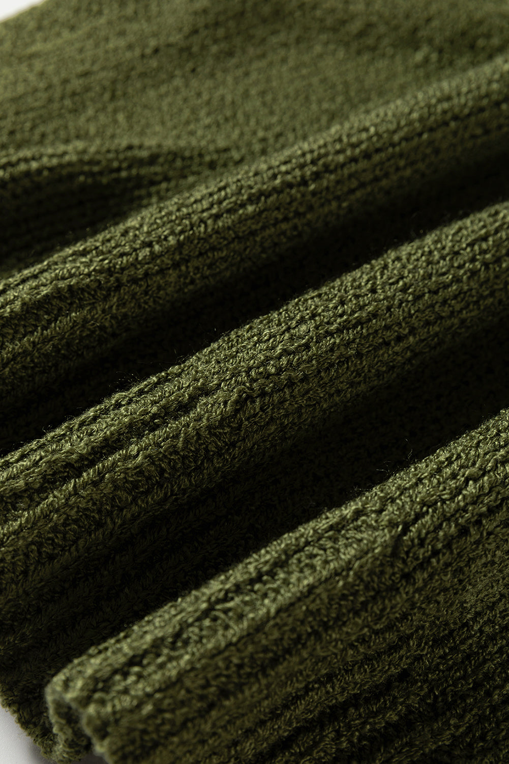 Amelia Drop Shoulder Slouchy Sweater - Threaded Pear