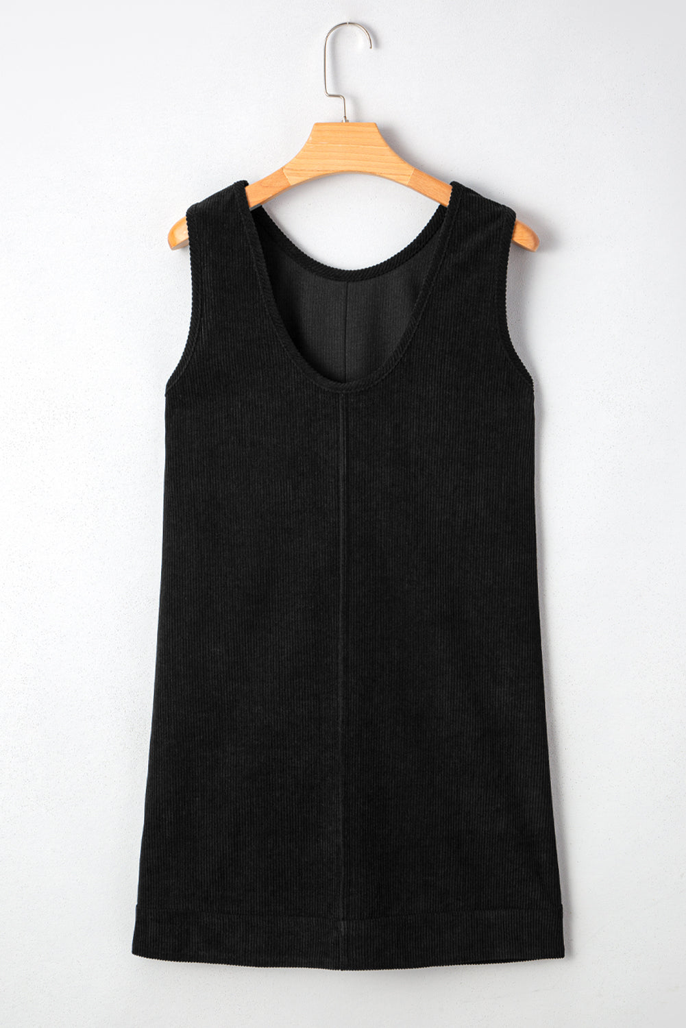 Emapia Corduroy Sleeveless Mini Dress