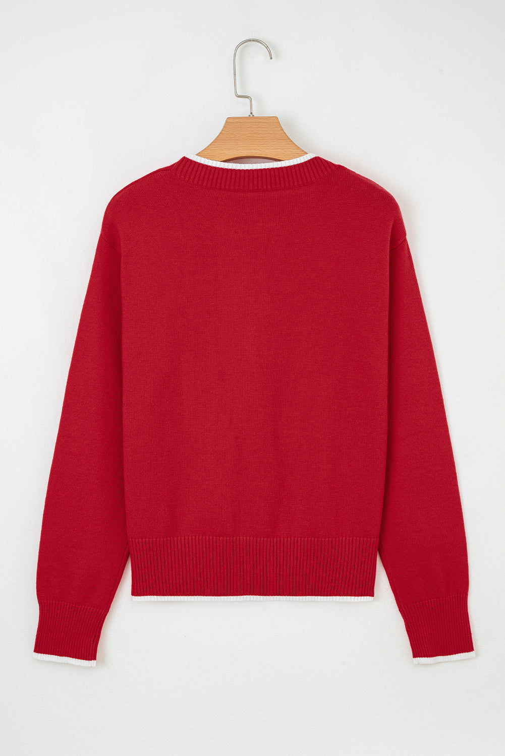 Malaysia accent Holiday Cropped Sweater