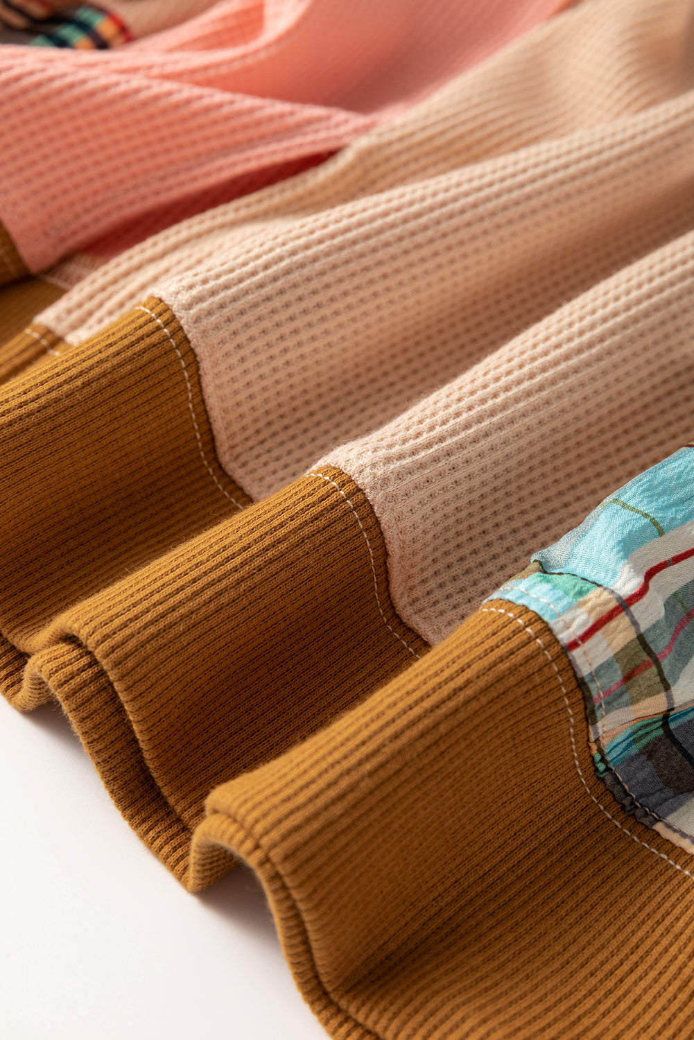 Mia Side Slits Loose Sweatshirt - Threaded Pear