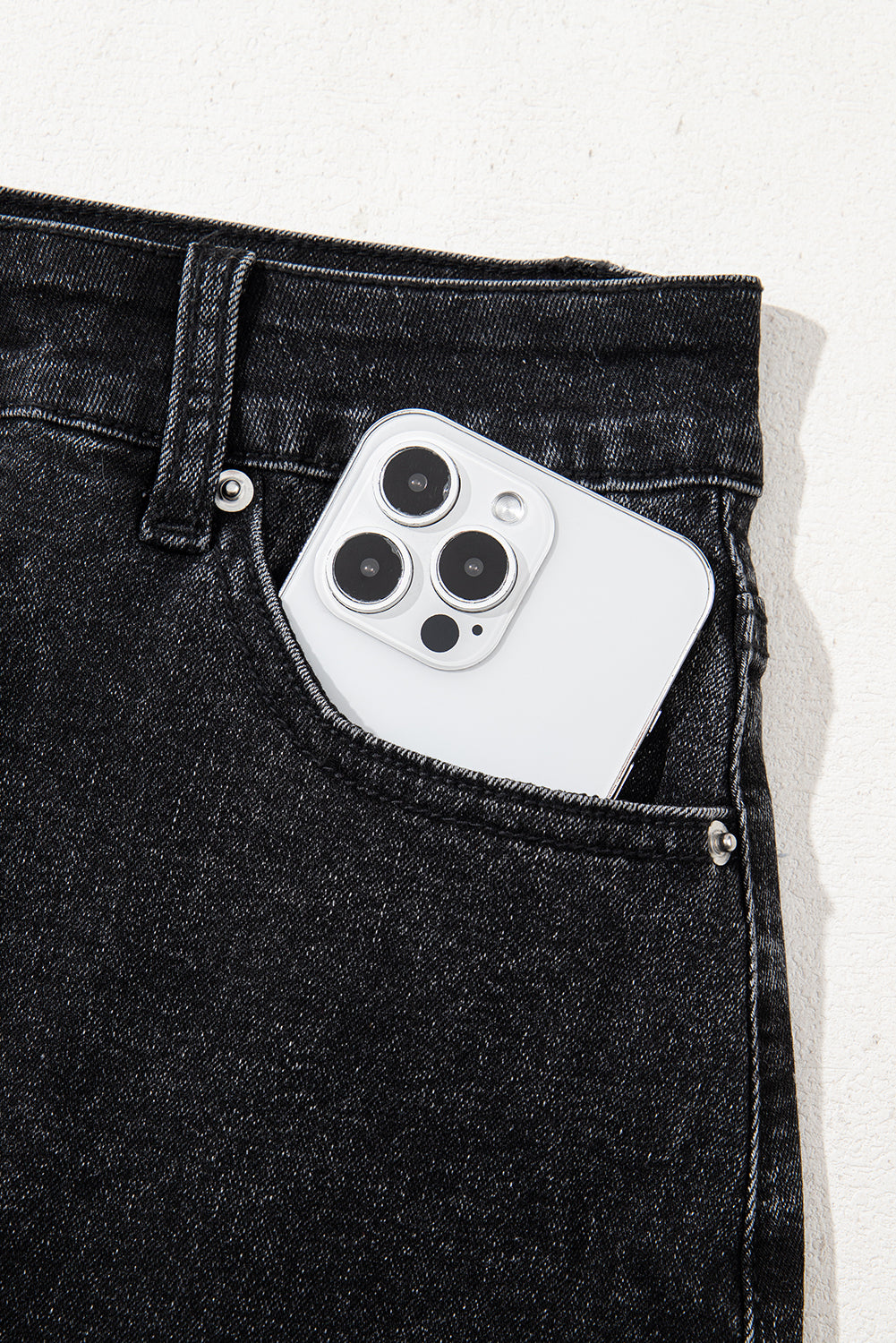 Emilia Raw Hem Mini Skirt