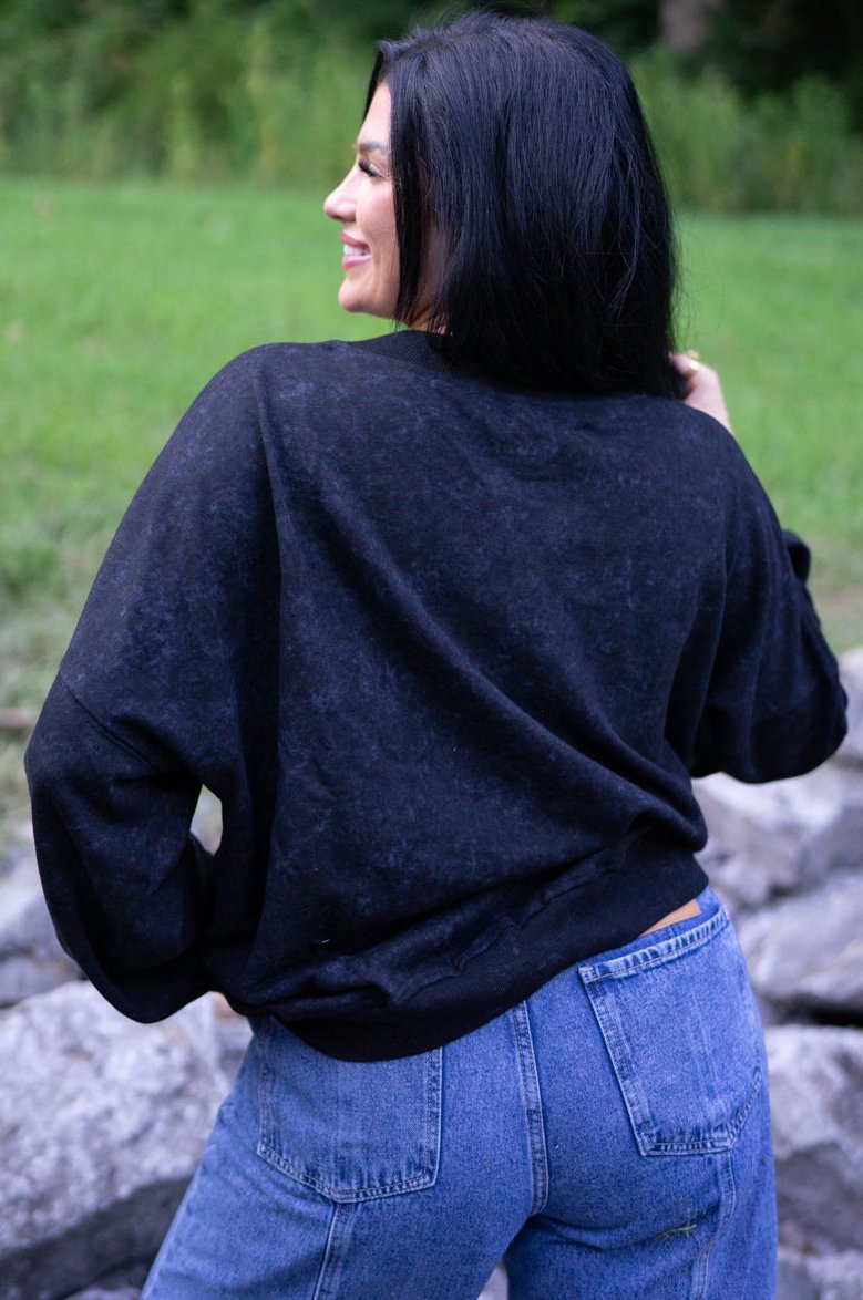 Layne Game Day Pullover Sweatshirt - Threaded Pear