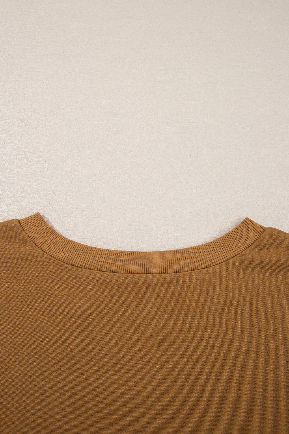 Isabella High Low Patchwork Sweatshirt - Threaded Pear