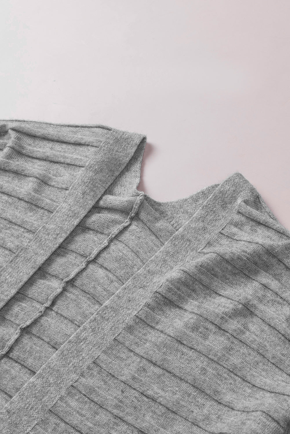 Lolatara Open Front Knit Cardigan