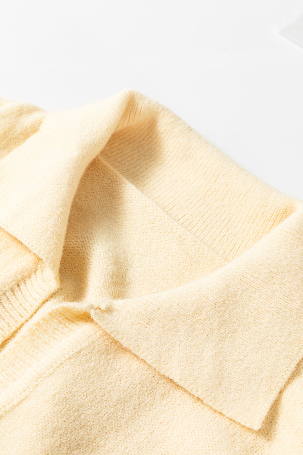 Isabella Colorblock Stripe Collared Sweater - Threaded Pear