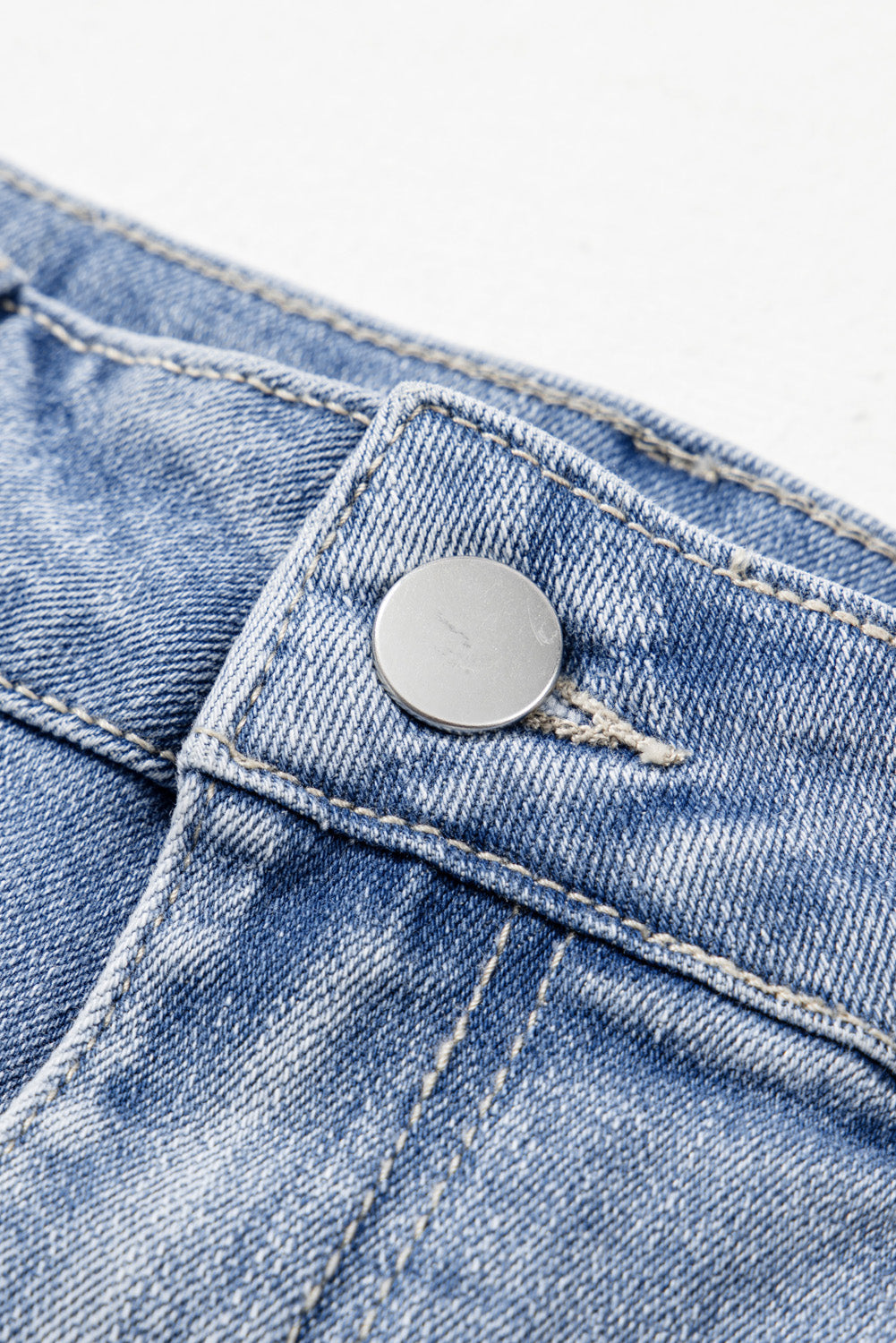 Ashleigh Acid Wash High Waist Flared Jeans - Threaded Pear