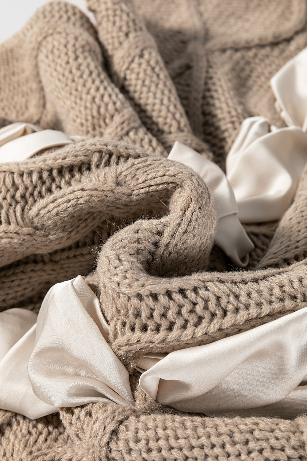 Emma Bowknot Short Sleeve Sweater