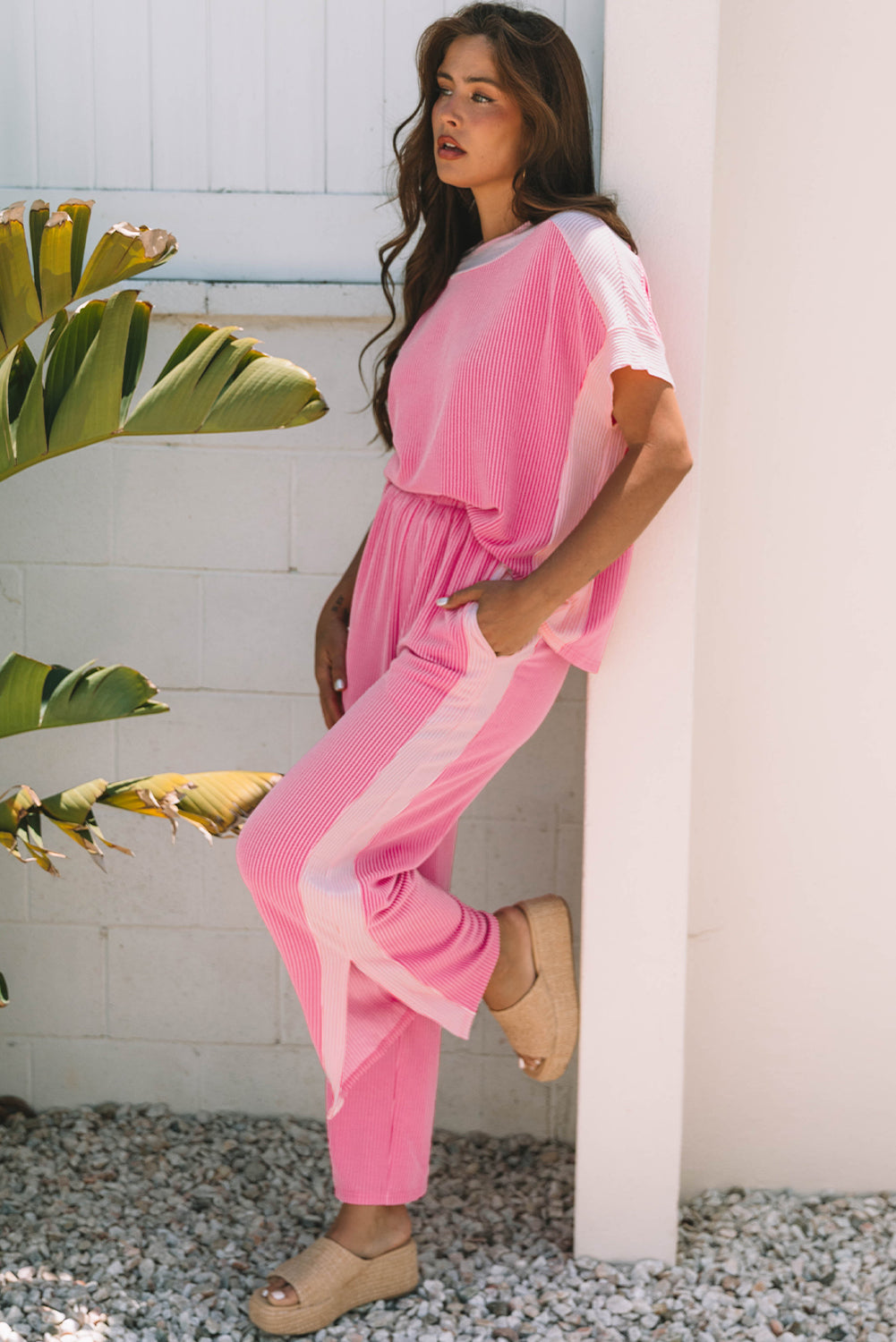 Penelope Corded 2pcs Outfit - Threaded Pear