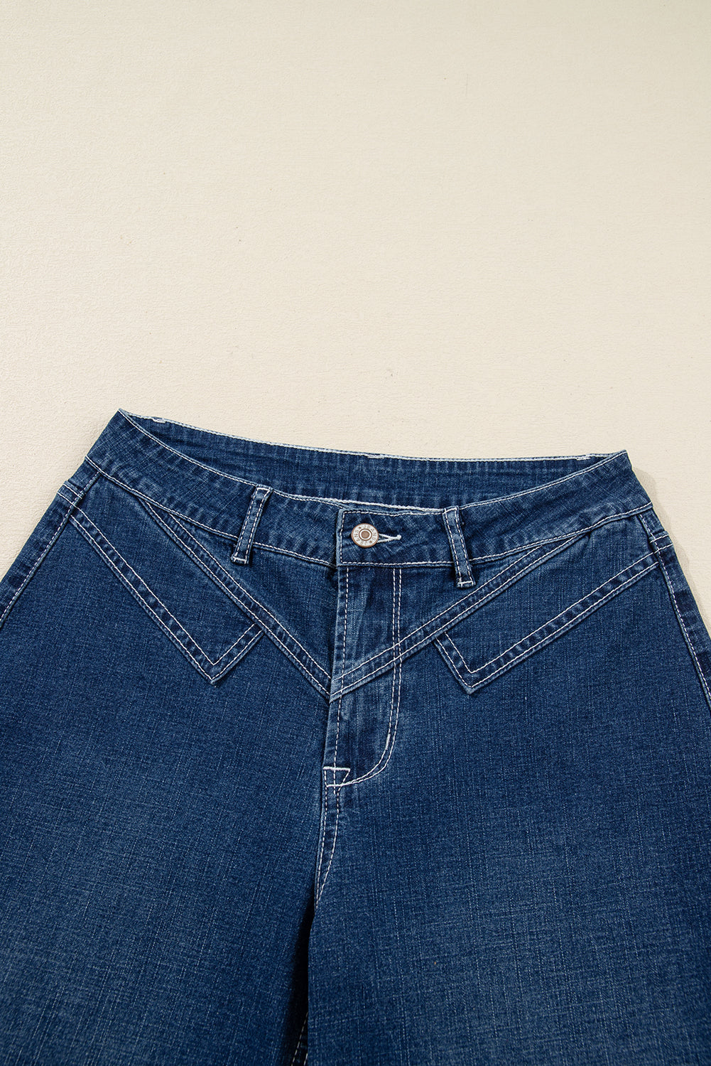 Daria Detail Loose Cuffed Jeans