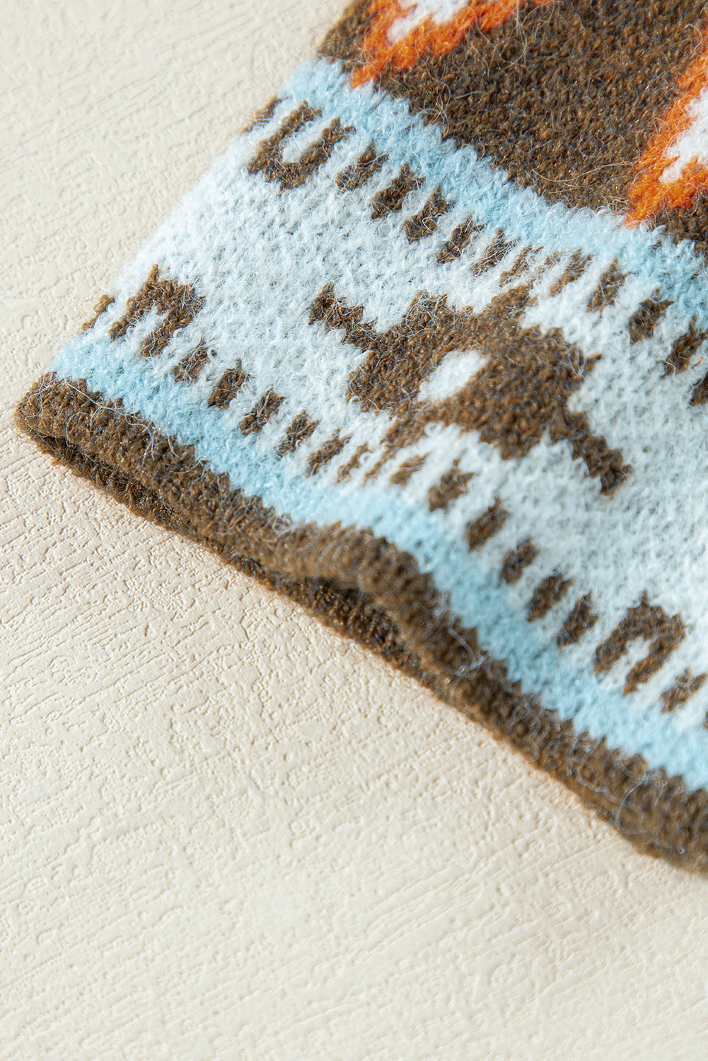 Evelyn Open Front Knitted Cardigan - Threaded Pear