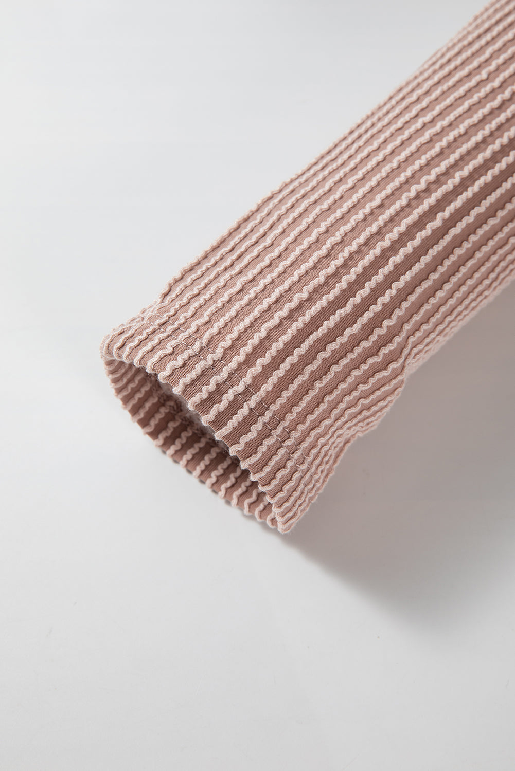 Olivia Patchwork Corded Drawstring Hoodie - Threaded Pear