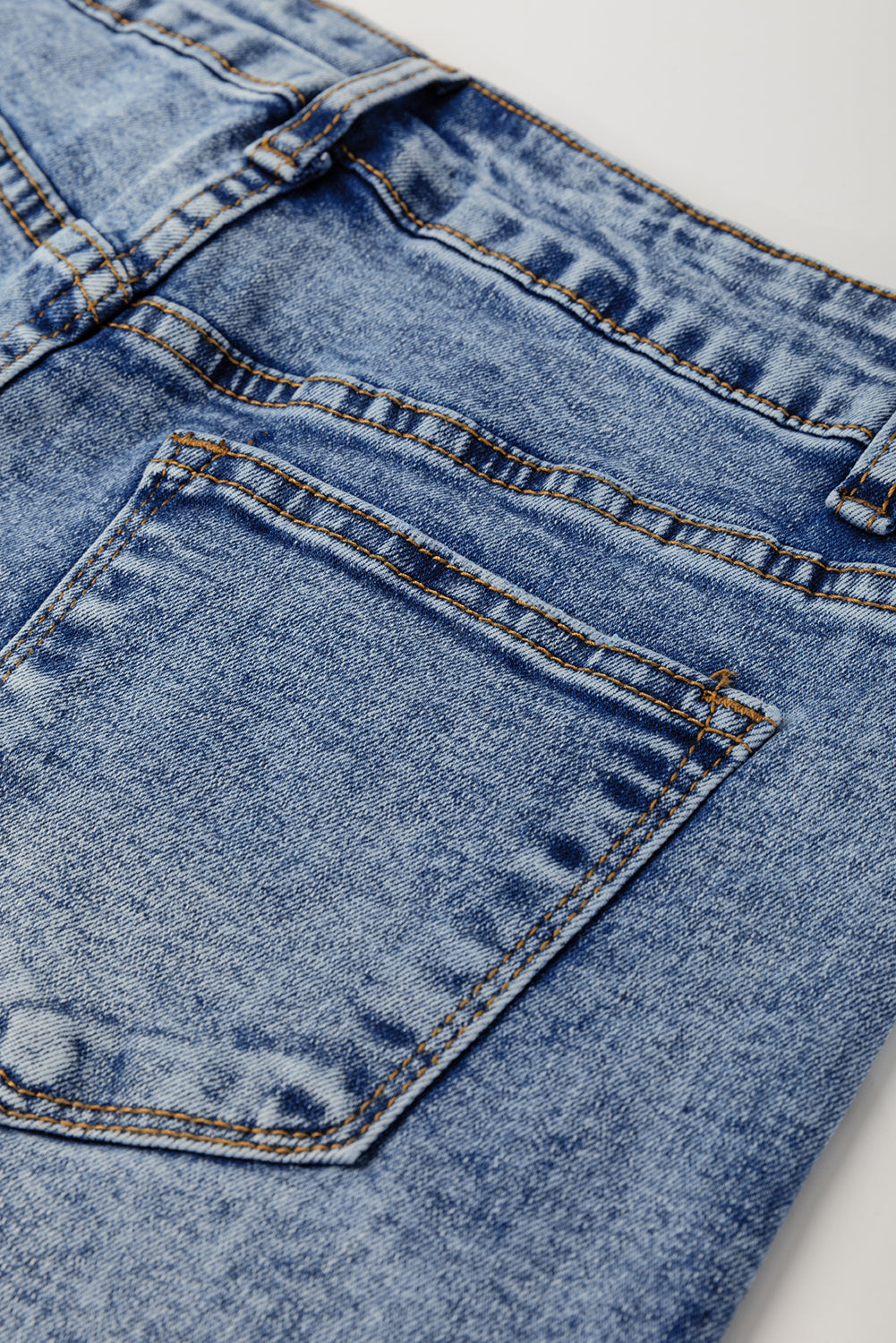 Aria Straight High Waist Jeans - Threaded Pear