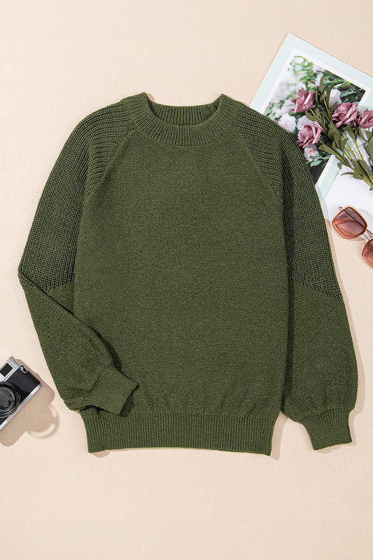 Maren Raglan Sleeve Pullover Sweater