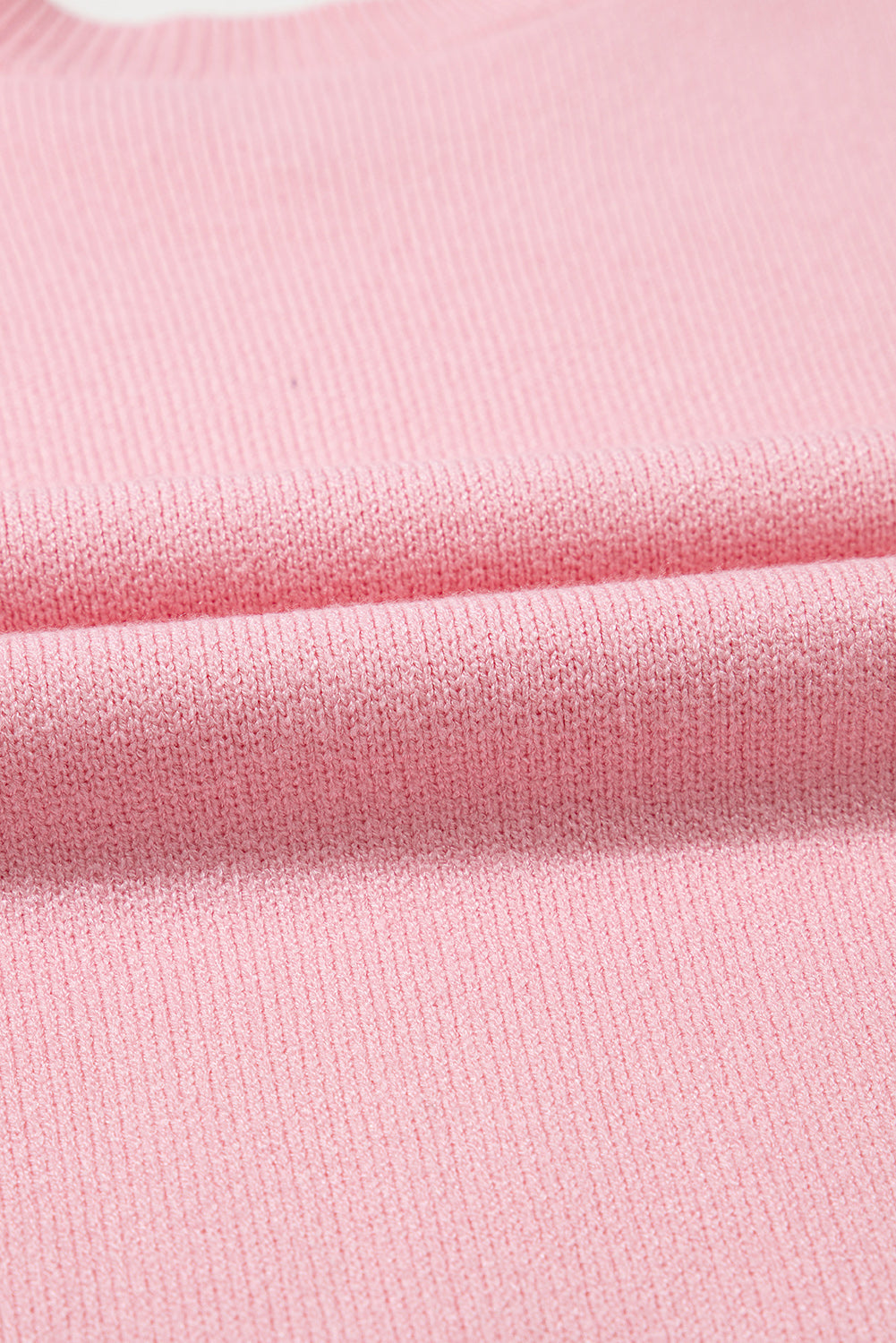 Ava Graphic Drop Shoulder Sweater - Threaded Pear