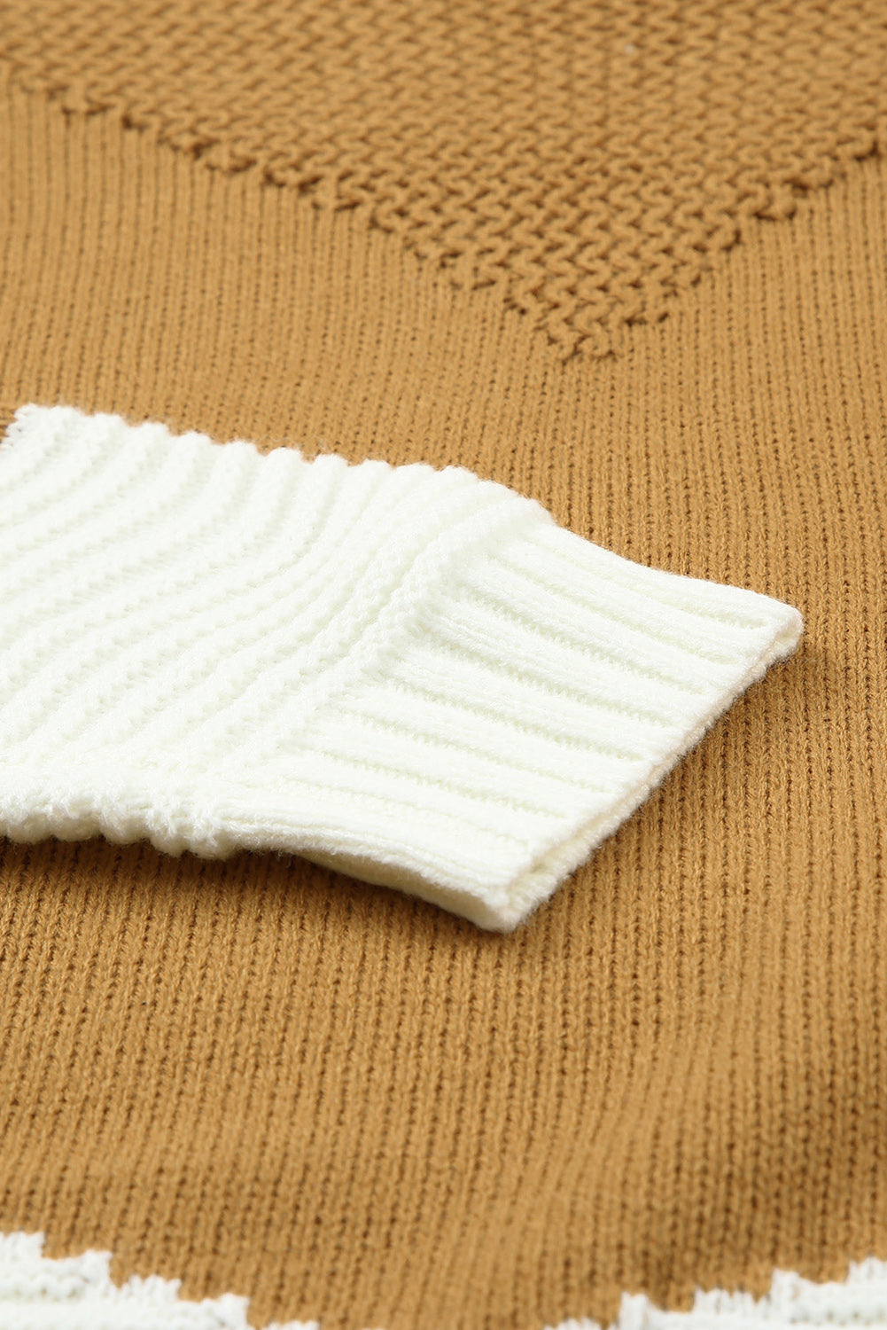 Avery tone Chevron Pullover Sweater - Threaded Pear