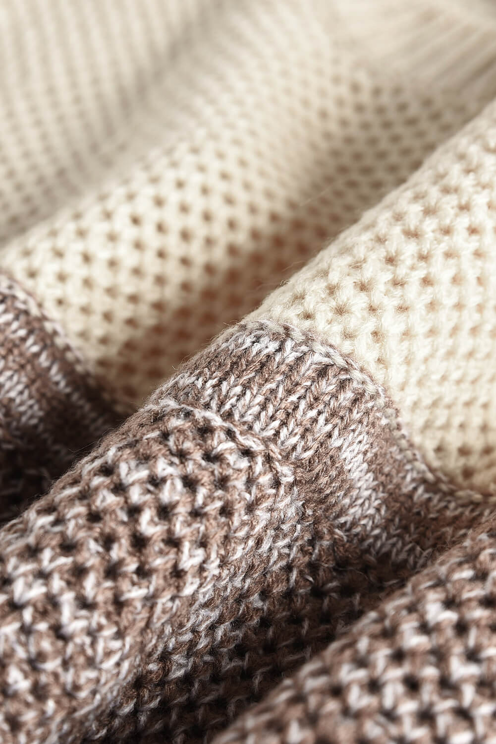 Elizabeth Netted Texture Pullover Sweater - Threaded Pear