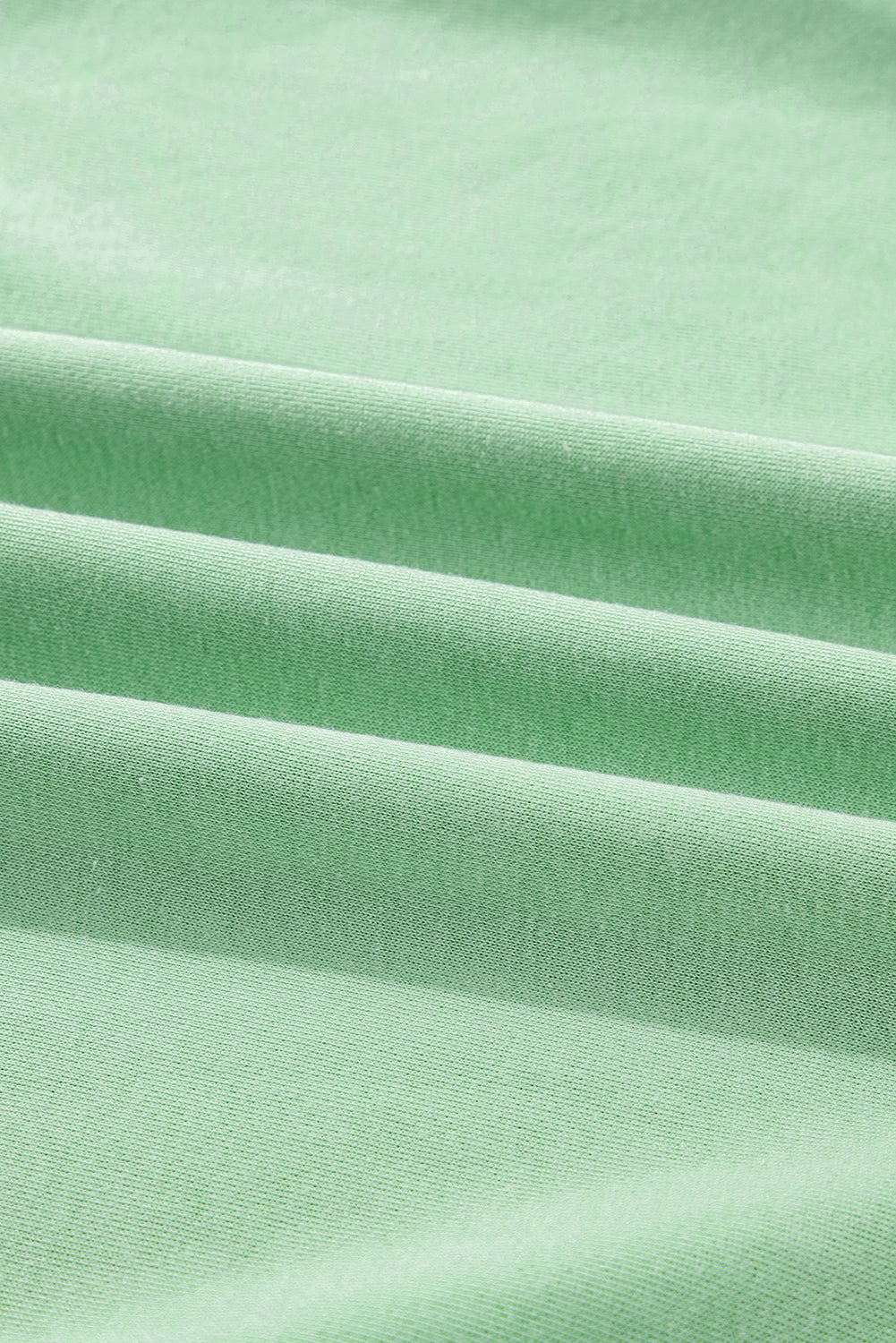 Moonlight Jade Color Block Striped Patchwork Collar V Neck Plus Size Sweatshirt - Threaded Pear