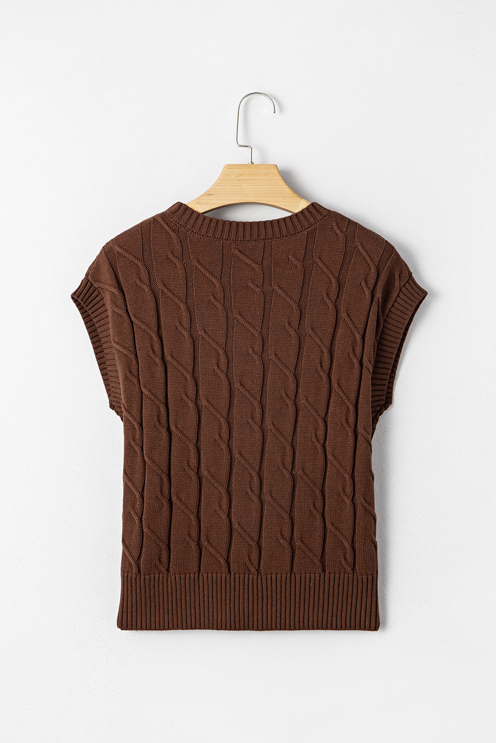 Lyrajira Texture Short Sleeve Sweater