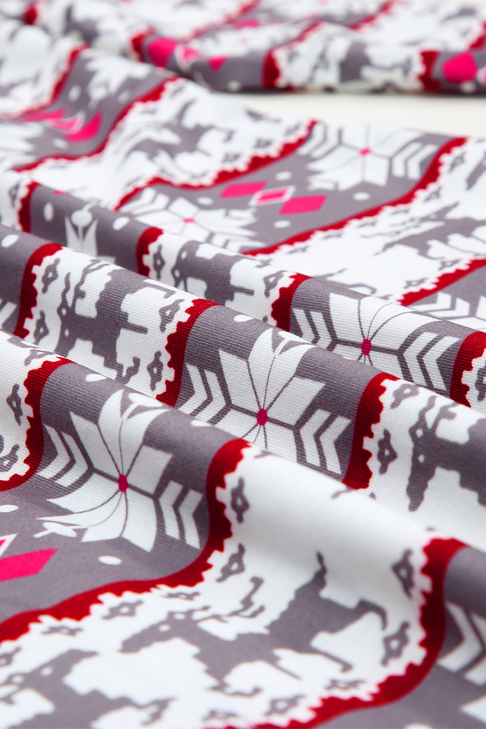 Avery Pattern Henley Pajama Dress - Threaded Pear