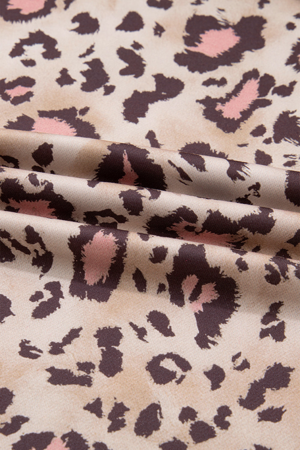 Scarlett Print Knit Patchwork Hoodie - Threaded Pear