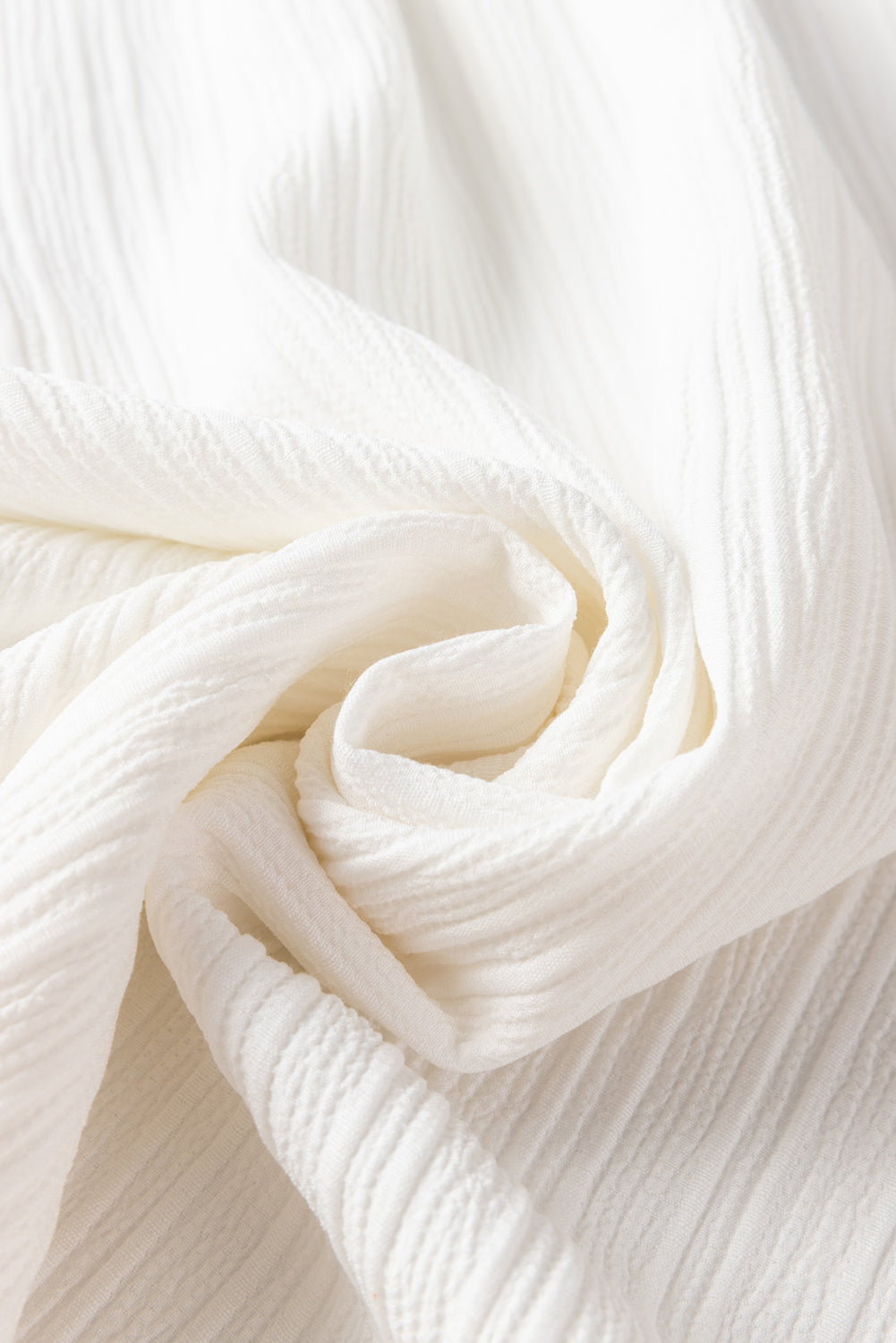 Lanabina Ripple Bubble Sleeve Blouse