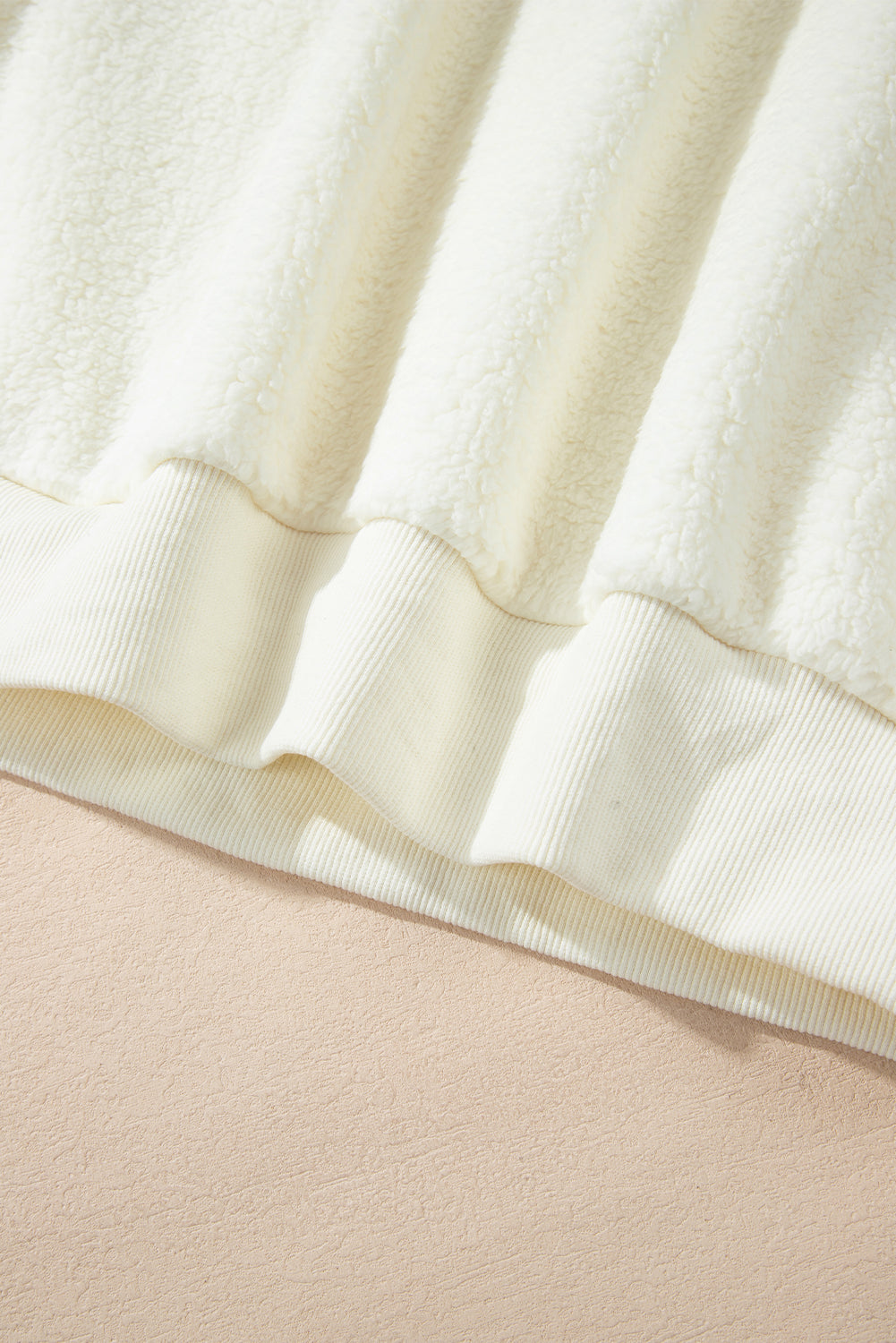 Mila Sherpa Howdy Patched Pullover - Threaded Pear