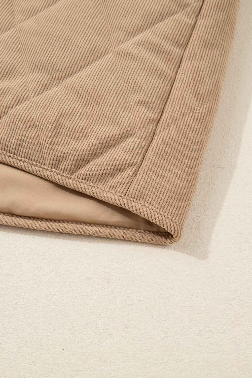 Elizabeth Cord Snap Vest Plus Jacket