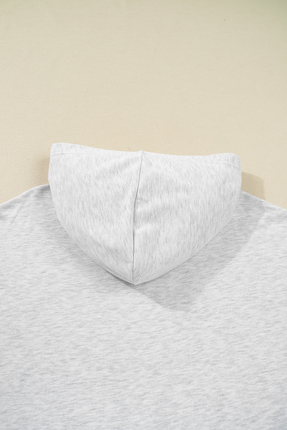 Sophia Patchwork asymmetric Sleeve PLUS Hoodie - Threaded Pear