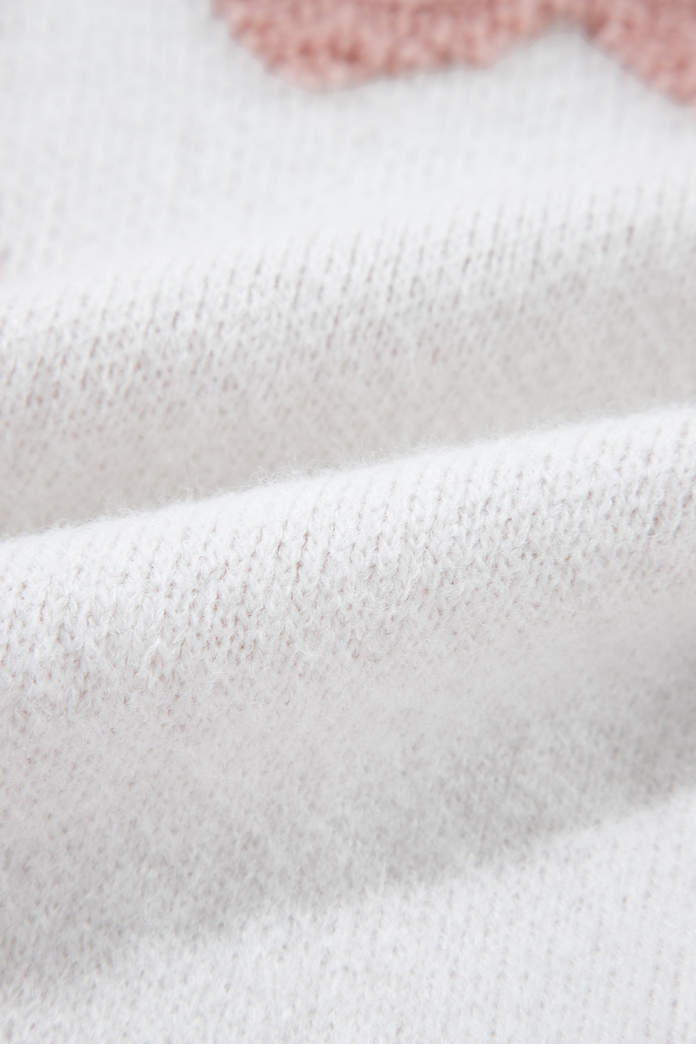 Aria Drop Shoulder Loose Sweater - Threaded Pear