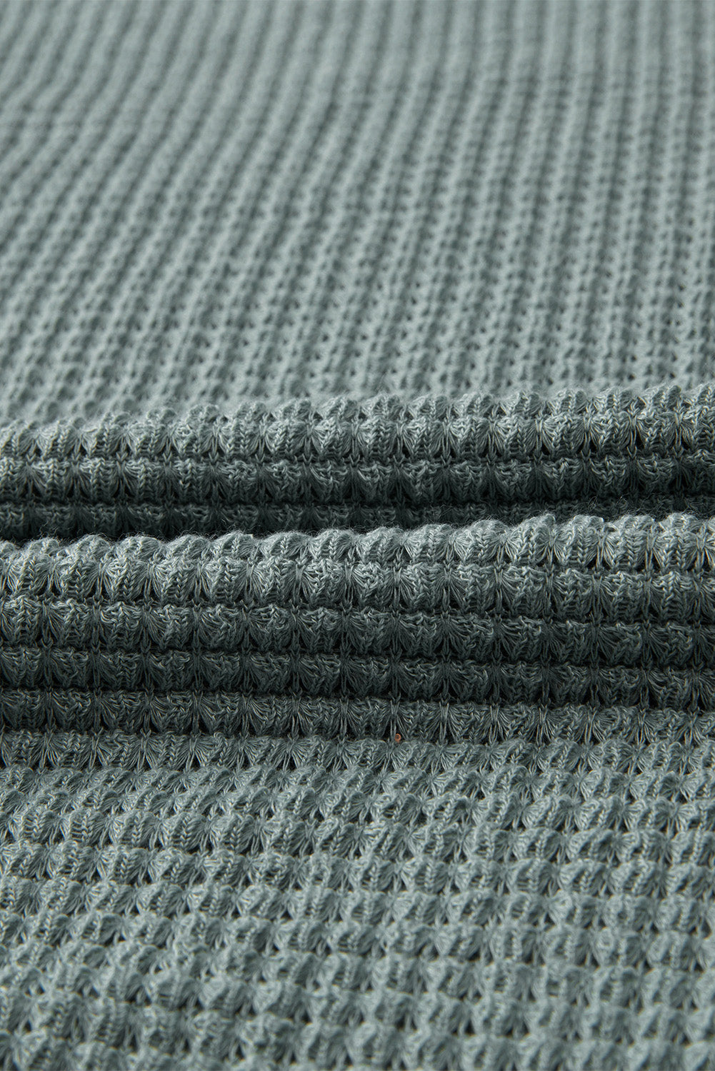 Avery Knit Drop Shoulder Long Sleeve Top - Threaded Pear