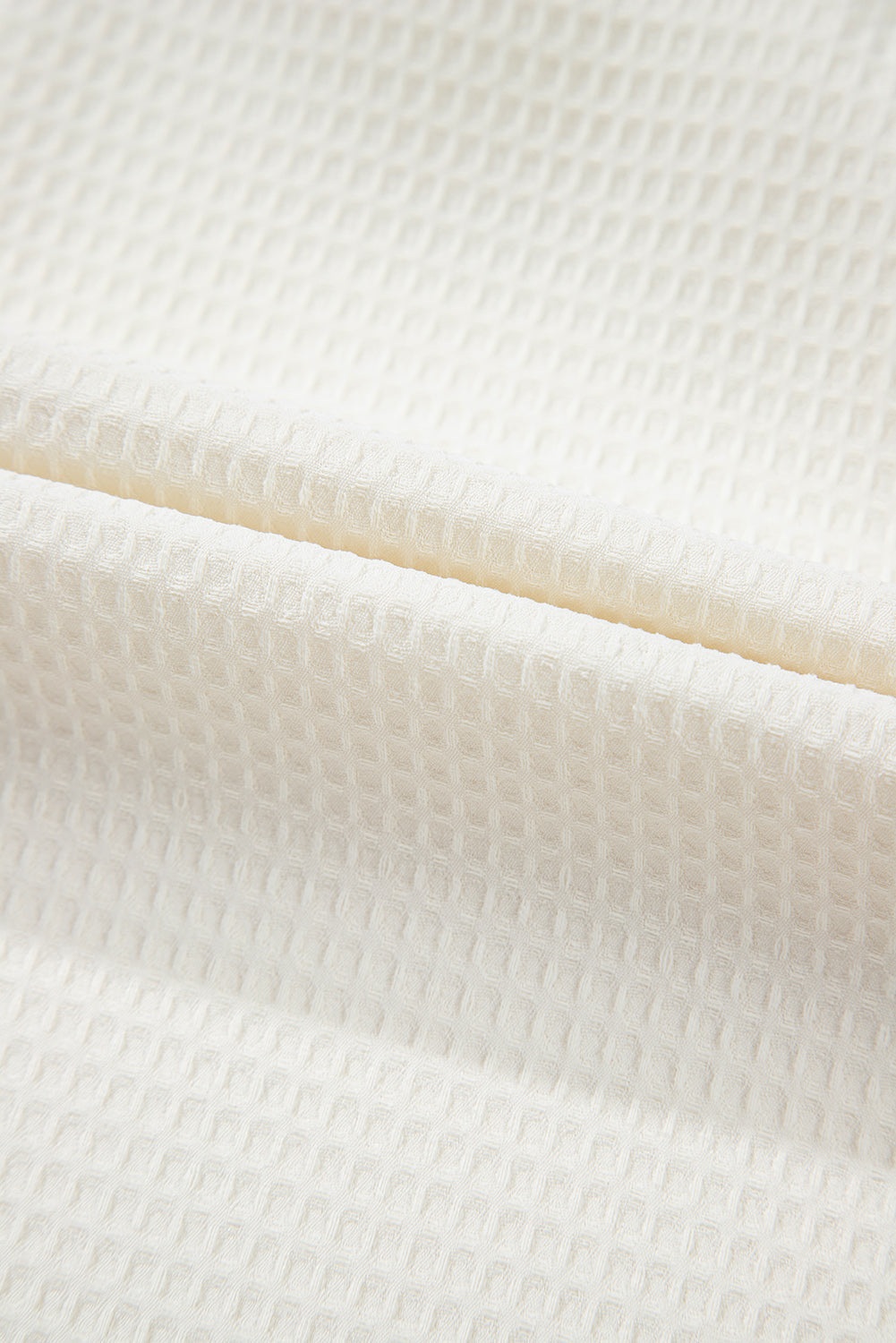 Ava Trim Waffle Knit Blouse