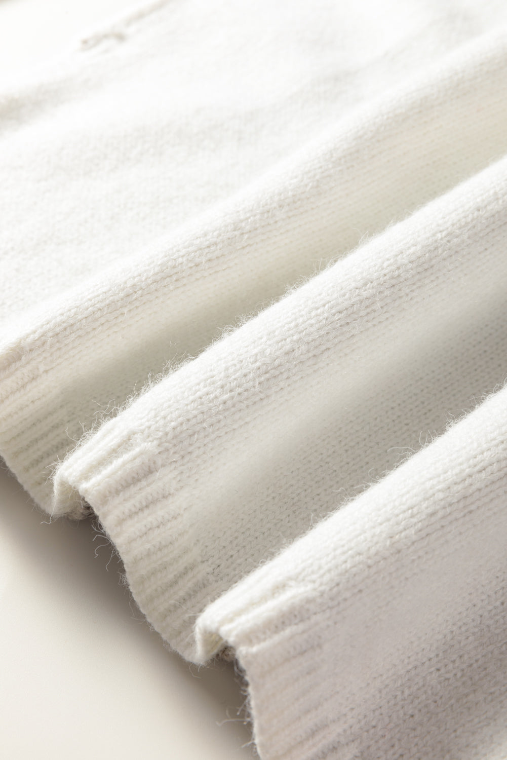 Mia Drop Shoulder Knit Sweater - Threaded Pear